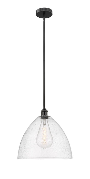 Innovations 616-1S-BK-GBD-164 One Light Pendant, Matte Black