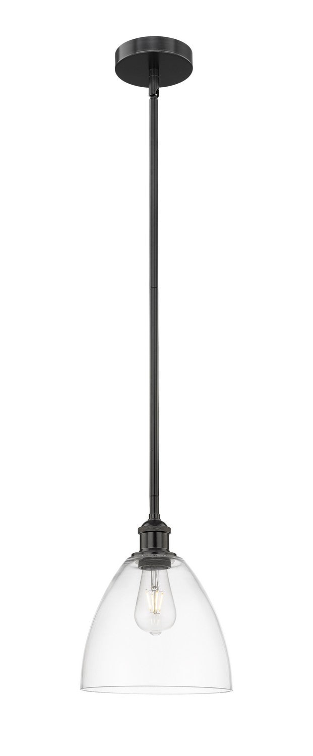 Innovations 616-1S-BK-GBD-92 One Light Mini Pendant, Matte Black