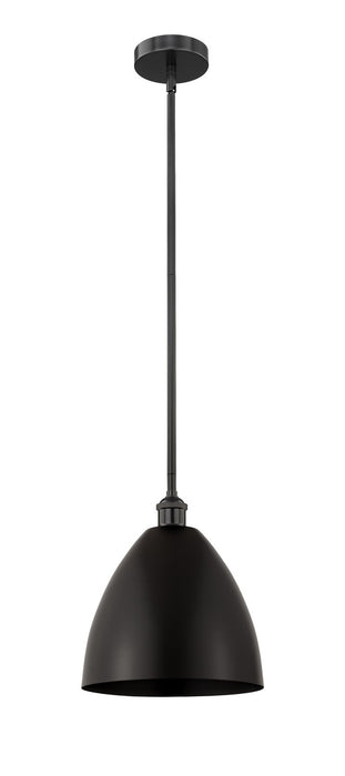 Innovations 616-1S-BK-MBD-12-BK One Light Mini Pendant, Matte Black