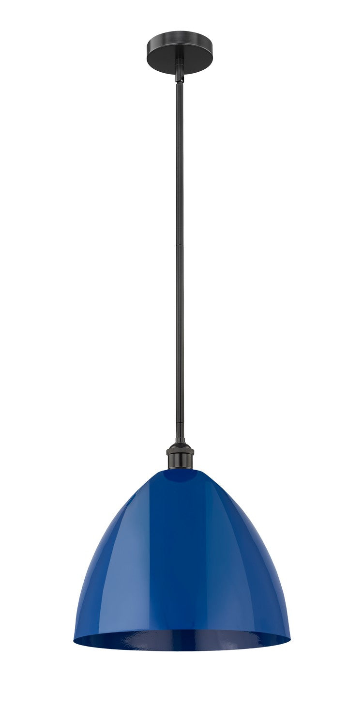 Innovations 616-1S-BK-MBD-16-BL One Light Mini Pendant, Matte Black