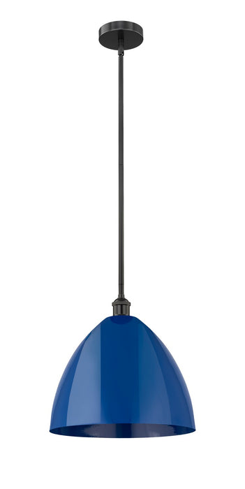 Innovations 616-1S-BK-MBD-16-BL One Light Mini Pendant, Matte Black