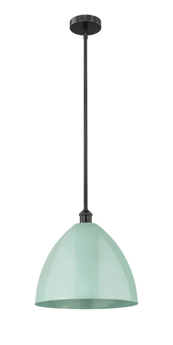 Innovations 616-1S-BK-MBD-16-SF One Light Mini Pendant, Matte Black