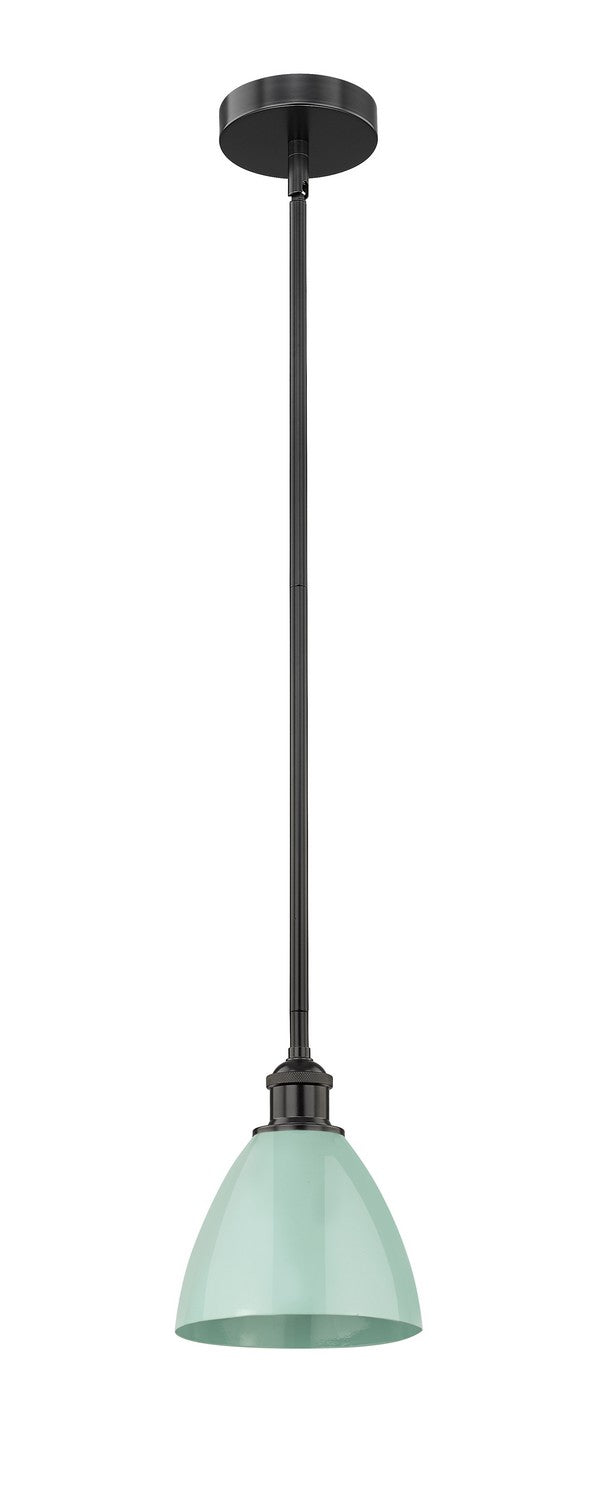 Innovations 616-1S-BK-MBD-75-SF One Light Mini Pendant, Matte Black