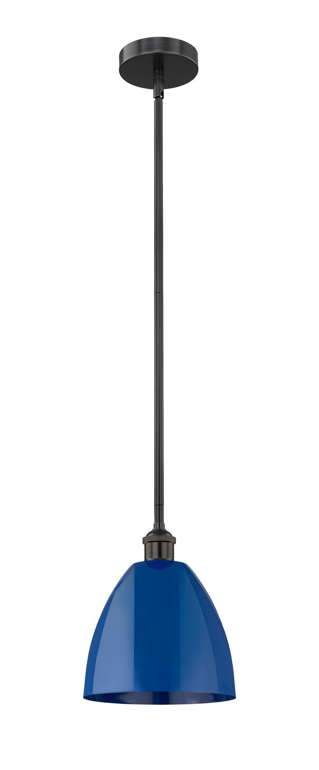 Innovations 616-1S-BK-MBD-9-BL One Light Mini Pendant, Matte Black