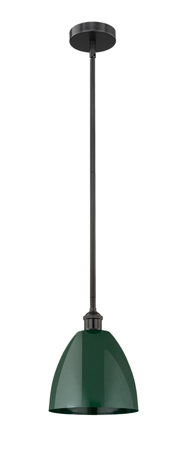 Innovations 616-1S-BK-MBD-9-GR One Light Mini Pendant, Matte Black