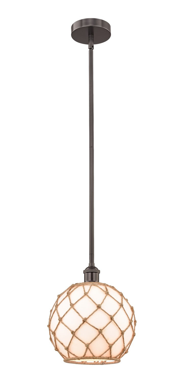 Innovations 616-1S-OB-G121-10RB One Light Mini Pendant, Oil Rubbed Bronze