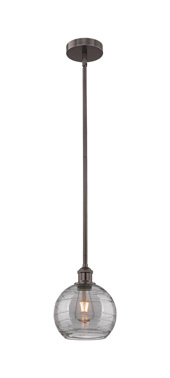 Innovations 616-1S-OB-G1213-8SM One Light Mini Pendant, Oil Rubbed Bronze