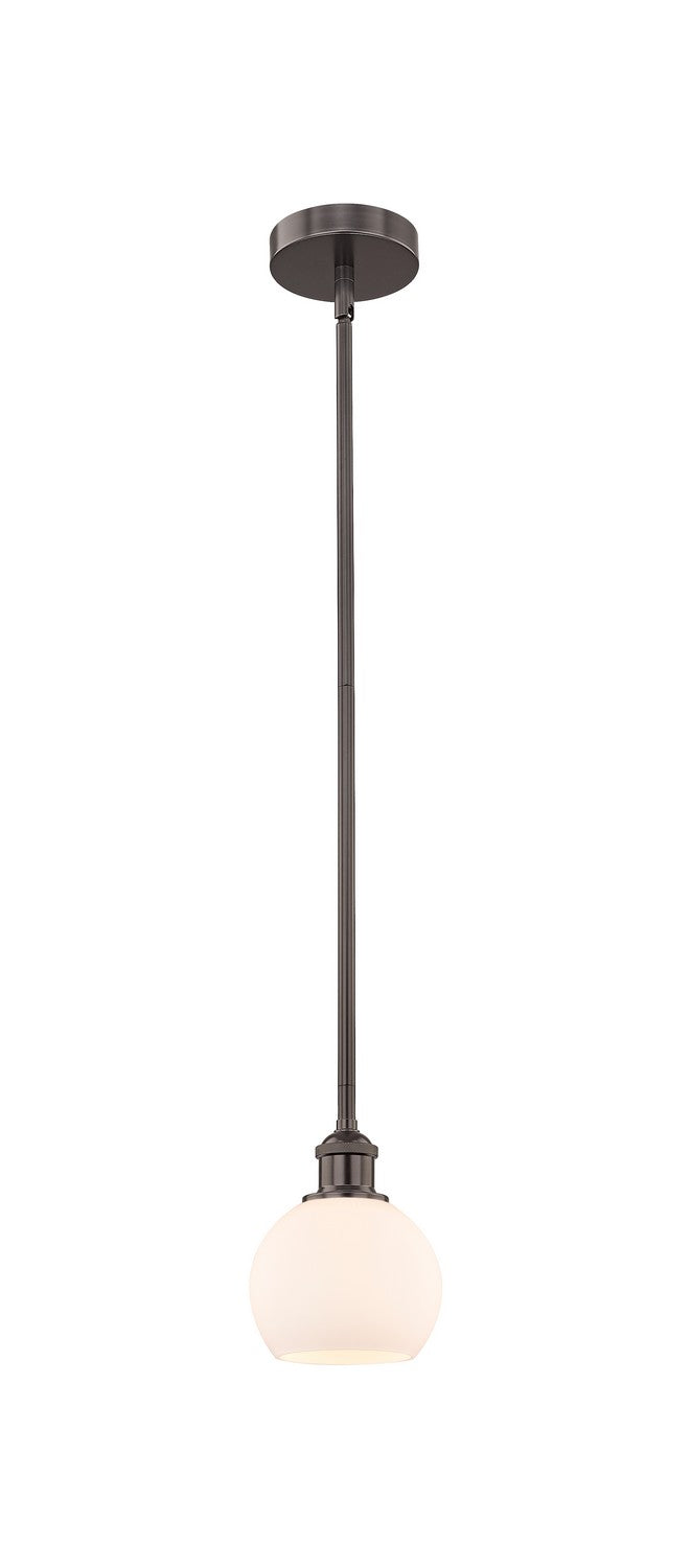 Innovations 616-1S-OB-G121-6 One Light Mini Pendant, Oil Rubbed Bronze