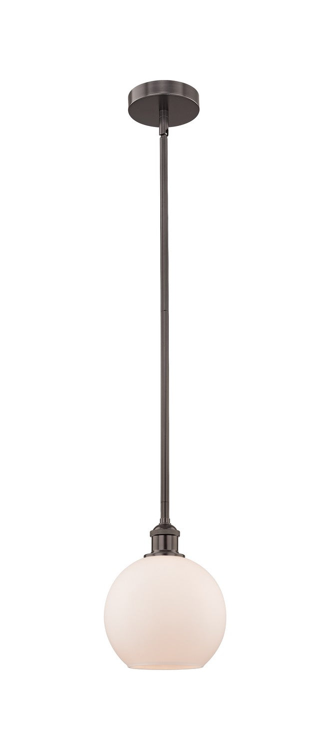 Innovations 616-1S-OB-G121-8 One Light Mini Pendant, Oil Rubbed Bronze