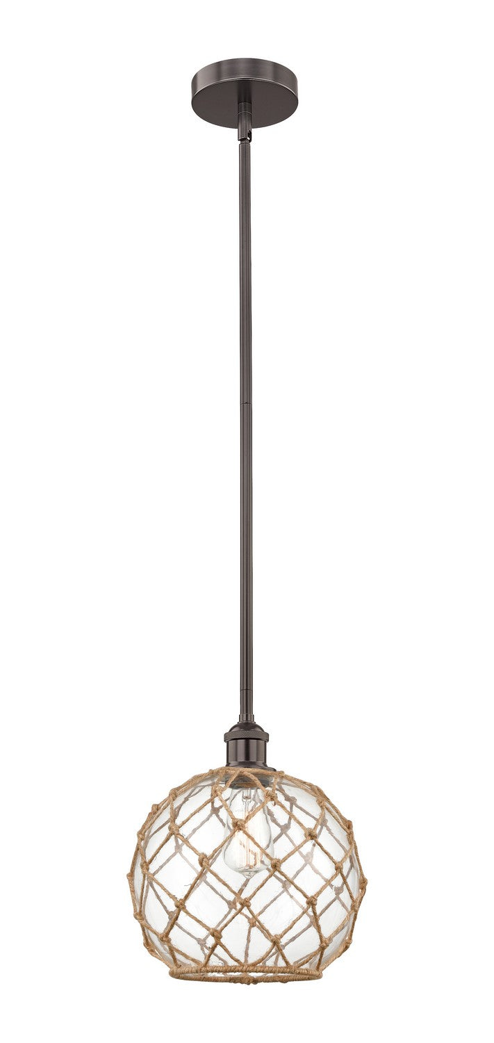 Innovations 616-1S-OB-G122-10RB One Light Mini Pendant, Oil Rubbed Bronze