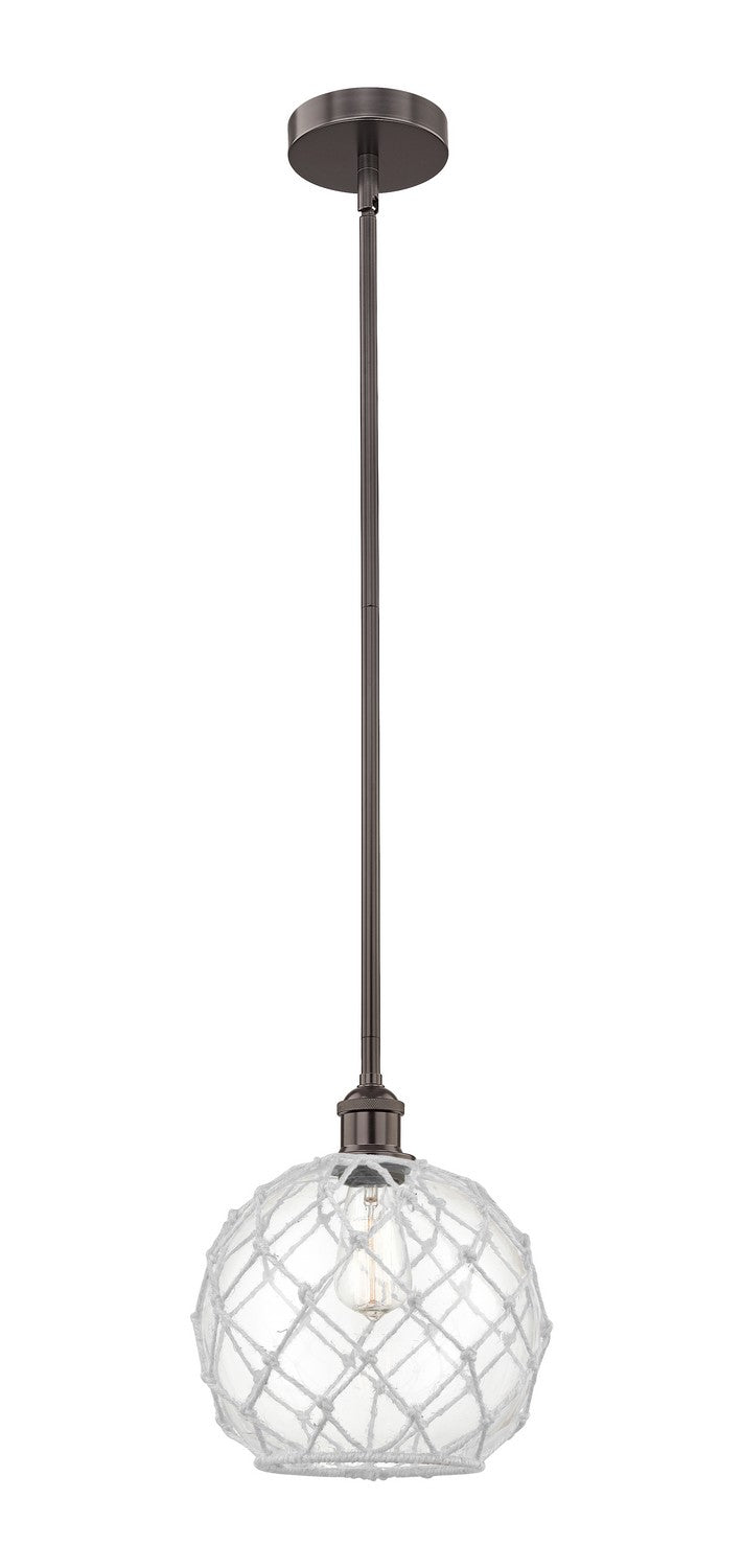 Innovations 616-1S-OB-G122-10RW One Light Mini Pendant, Oil Rubbed Bronze