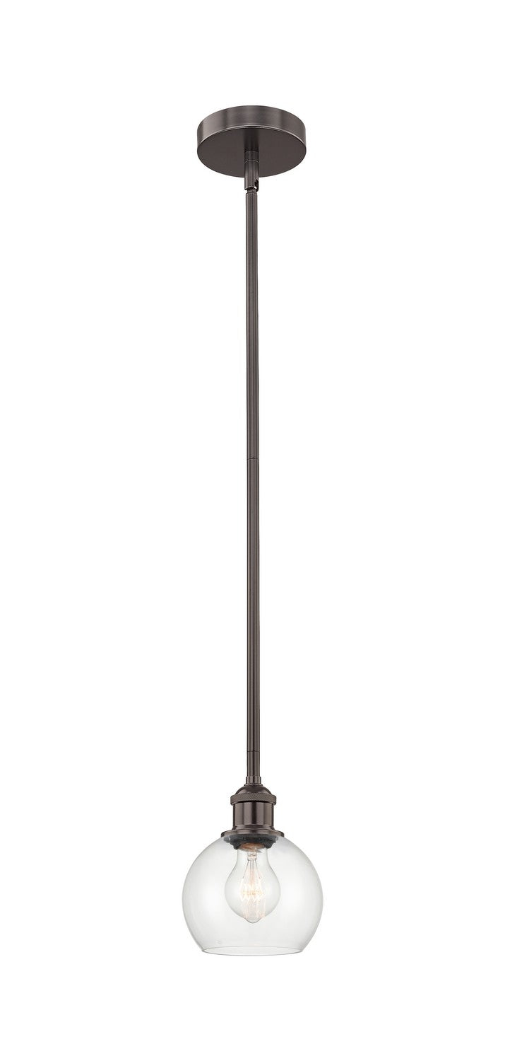 Innovations 616-1S-OB-G122-6 One Light Mini Pendant, Oil Rubbed Bronze