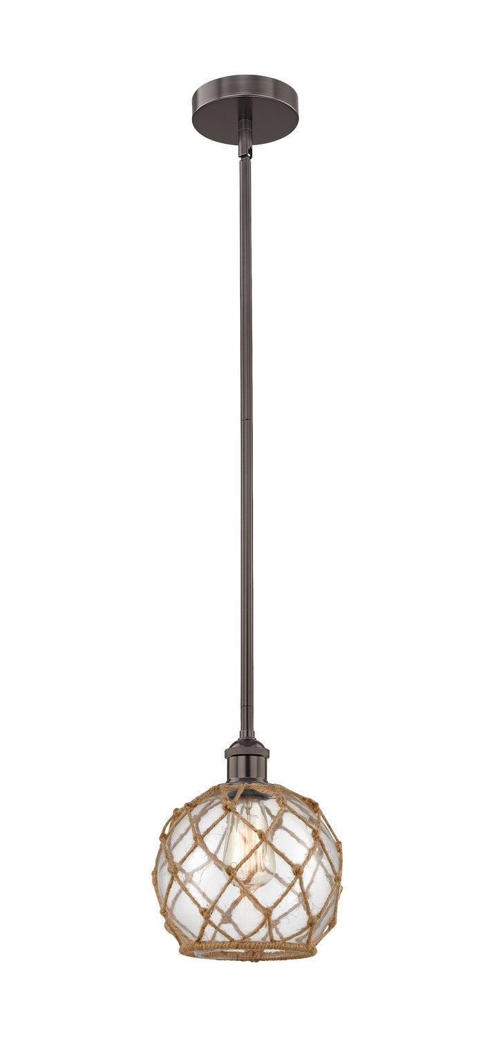 Innovations 616-1S-OB-G122-8RB One Light Mini Pendant, Oil Rubbed Bronze