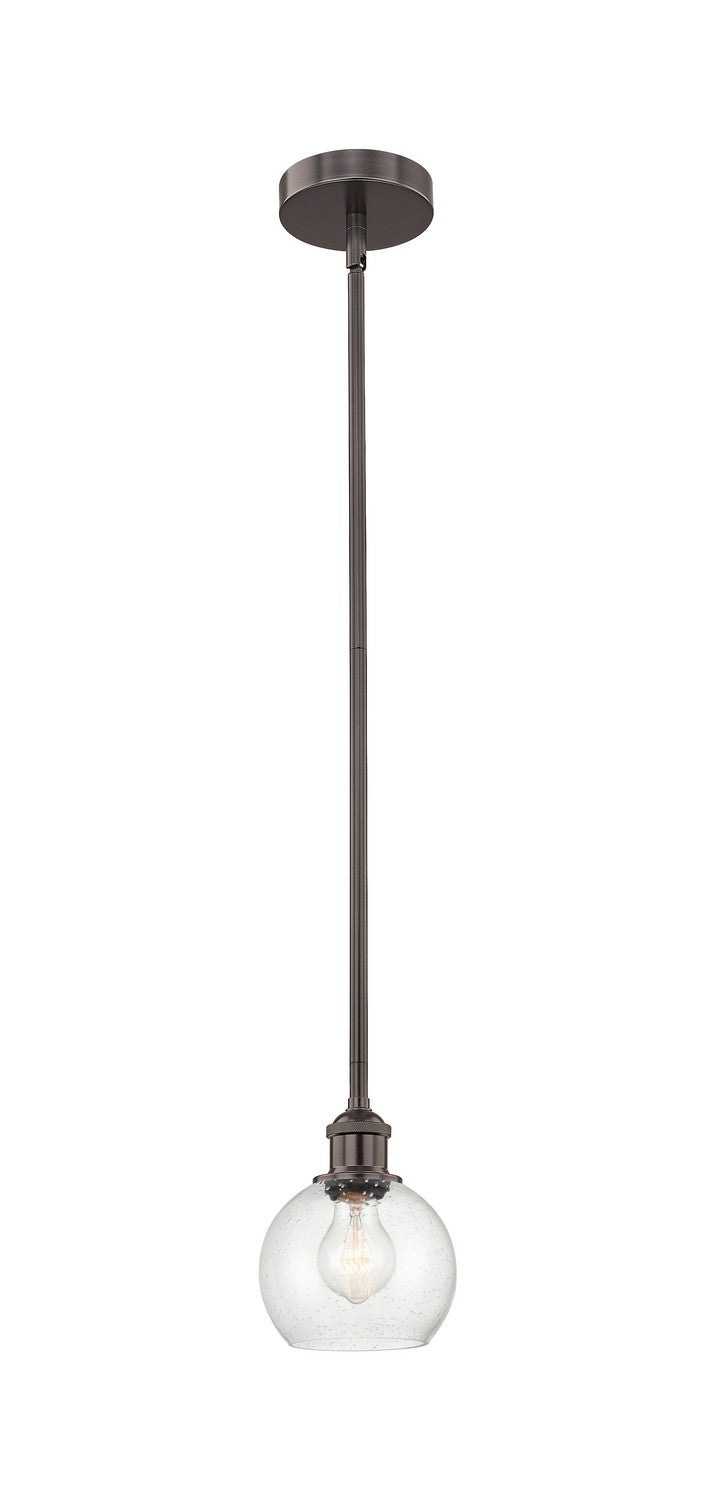 Innovations 616-1S-OB-G124-6 One Light Mini Pendant, Oil Rubbed Bronze