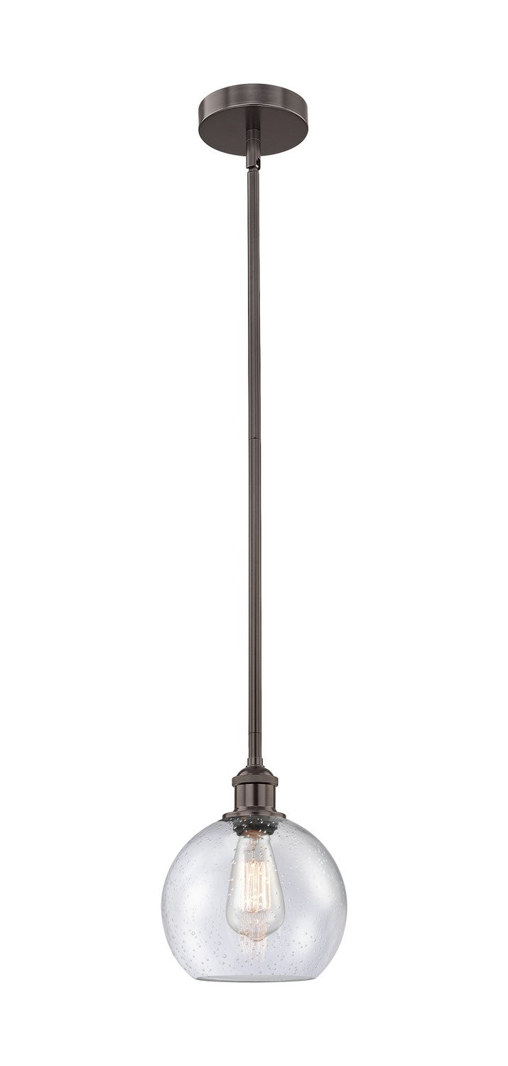 Innovations 616-1S-OB-G124-8 One Light Mini Pendant, Oil Rubbed Bronze