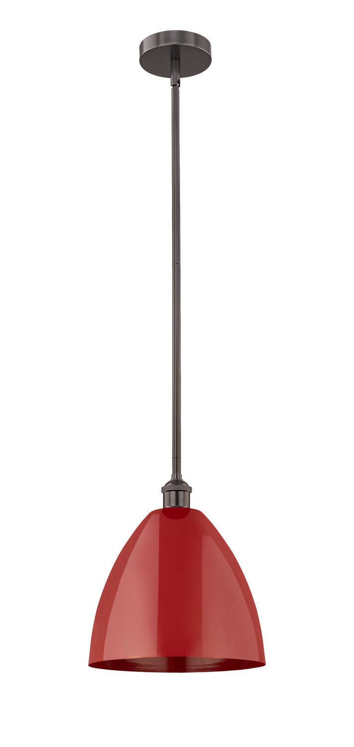 Innovations 616-1S-OB-MBD-12-RD One Light Mini Pendant, Oil Rubbed Bronze