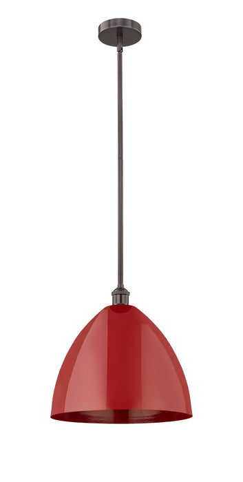 Innovations 616-1S-OB-MBD-16-RD One Light Mini Pendant, Oil Rubbed Bronze