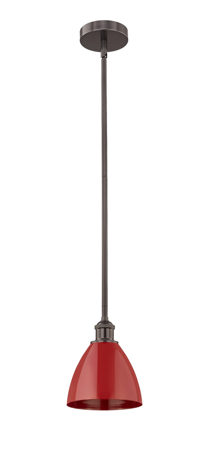 Innovations 616-1S-OB-MBD-75-RD One Light Mini Pendant, Oil Rubbed Bronze