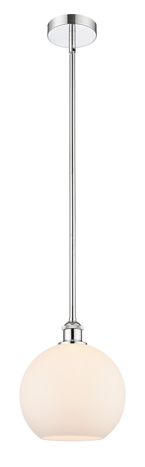 Innovations 616-1S-PC-G121-10 One Light Mini Pendant, Polished Chrome
