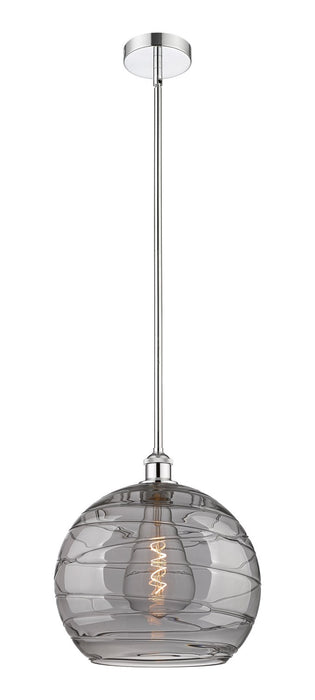 Innovations 616-1S-PC-G1213-14SM One Light Pendant, Polished Chrome