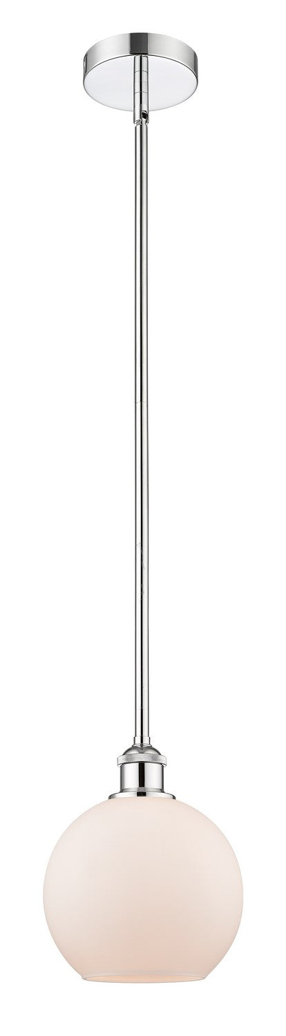 Innovations 616-1S-PC-G121-8 One Light Mini Pendant, Polished Chrome