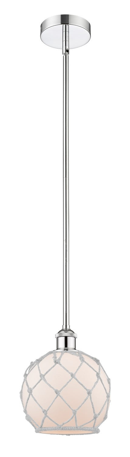 Innovations 616-1S-PC-G121-8RW One Light Mini Pendant, Polished Chrome