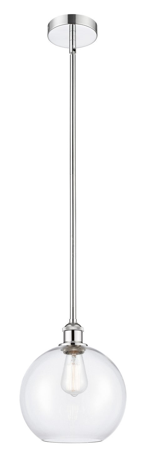 Innovations 616-1S-PC-G122-10 One Light Mini Pendant, Polished Chrome