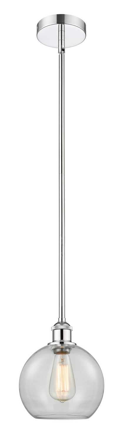 Innovations 616-1S-PC-G122-8 One Light Mini Pendant, Polished Chrome