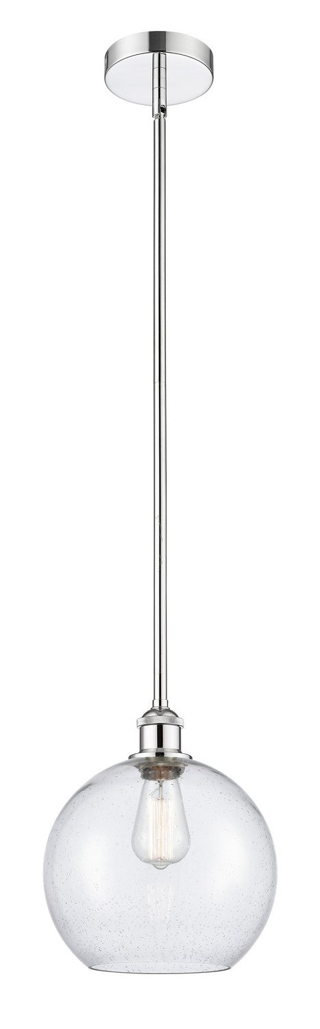 Innovations 616-1S-PC-G124-10 One Light Mini Pendant, Polished Chrome