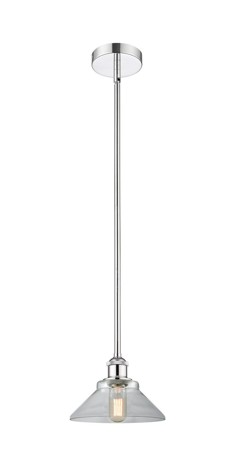 Innovations 616-1S-PC-G132 One Light Mini Pendant, Polished Chrome