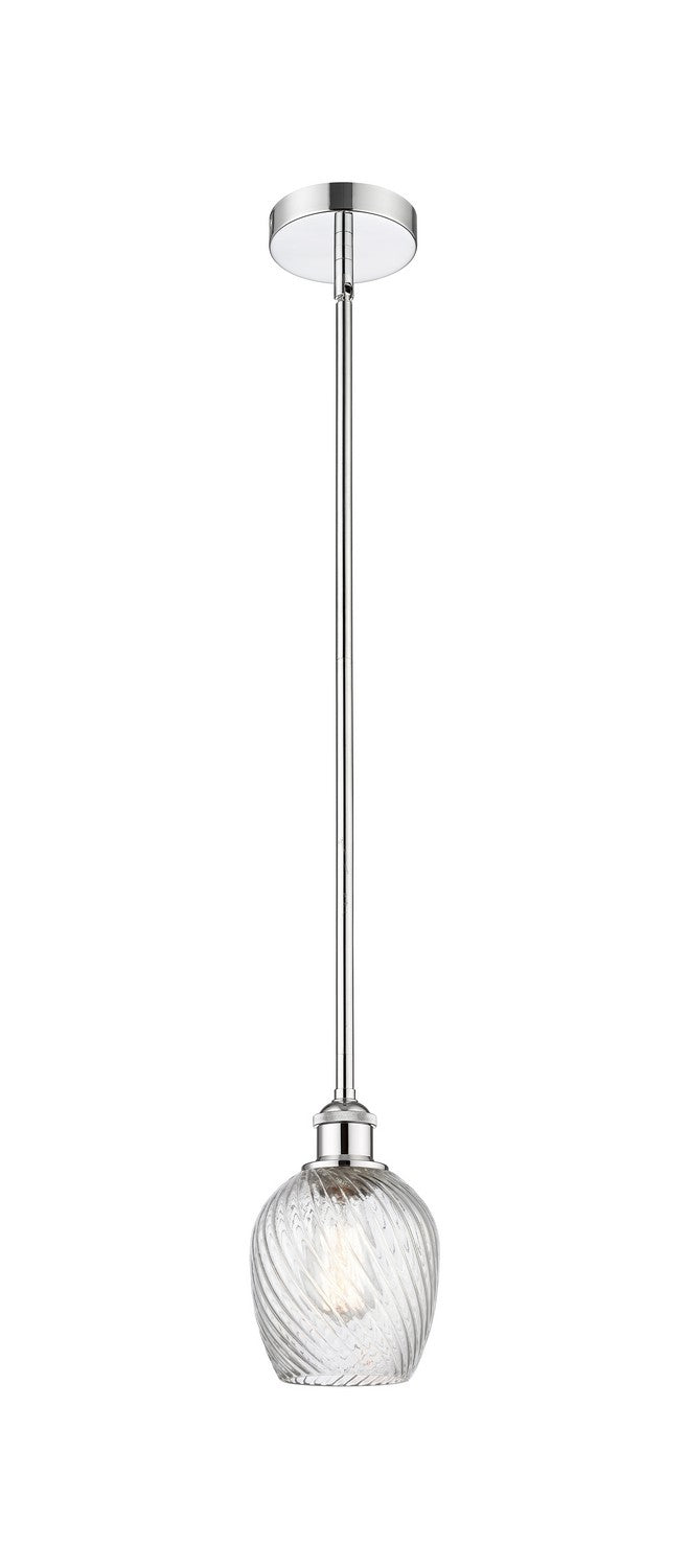Innovations 616-1S-PC-G292 One Light Mini Pendant, Polished Chrome