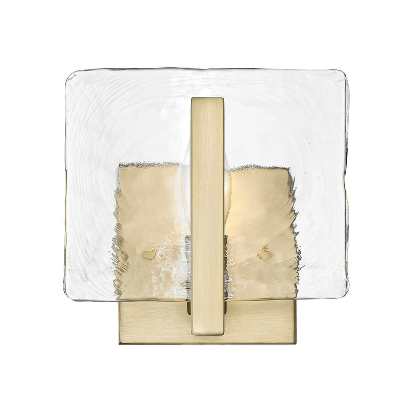 Golden 3164-1W BCB-HWG One Light Wall Sconce, Brushed Champagne Bronze