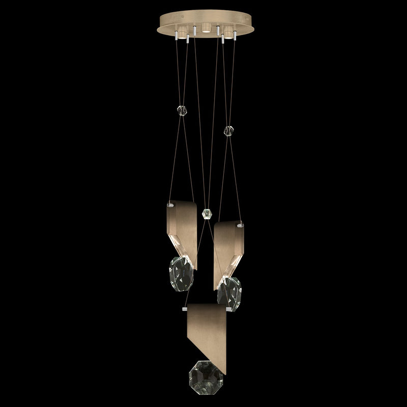 Fine Art 100005-3-111 LED Pendant, Bronze