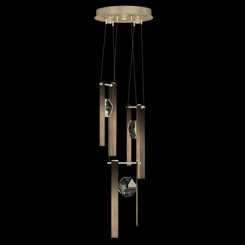 Fine Art 100005-3-333 LED Pendant, Bronze