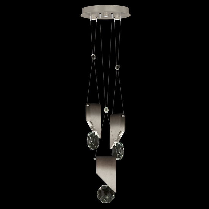 Fine Art 100005-4-111 LED Pendant, Silver
