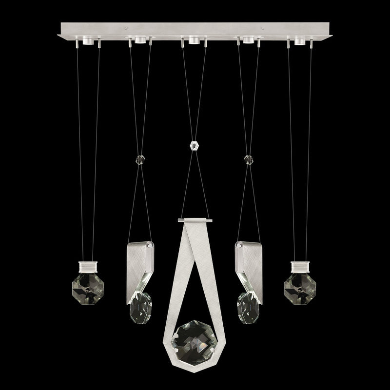 Fine Art 100006-1-11244 LED Linear Pendant, Silver