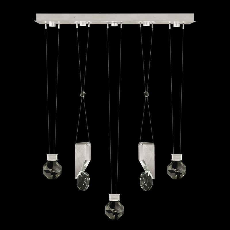 Fine Art 100006-1-11444 LED Linear Pendant, Silver