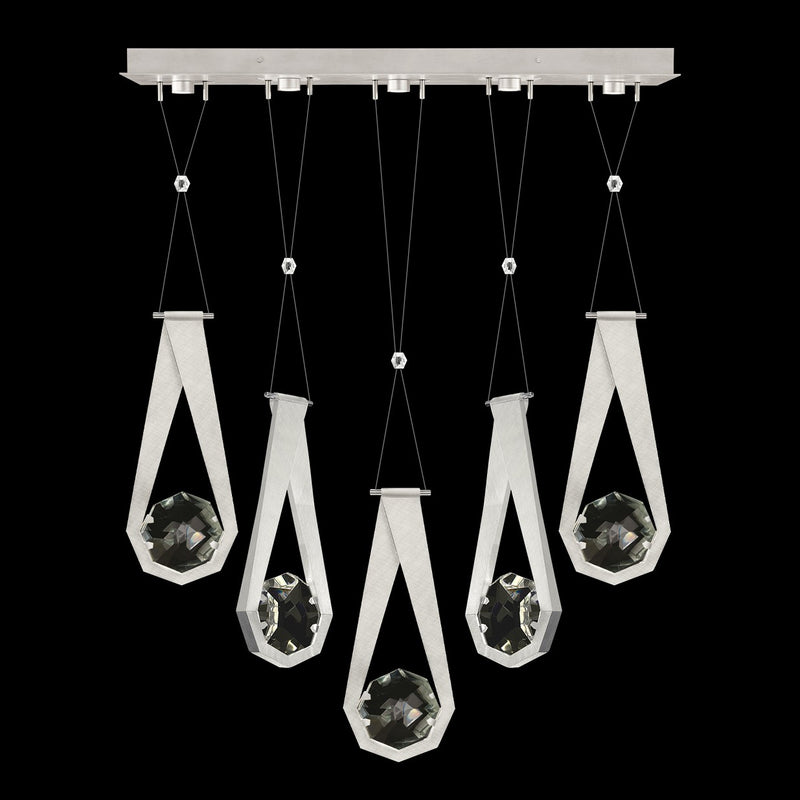 Fine Art 100006-1-22222 LED Linear Pendant, Silver