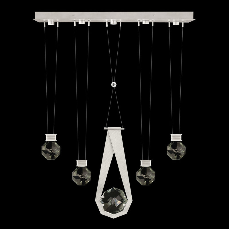 Fine Art 100006-1-24444 LED Linear Pendant, Silver