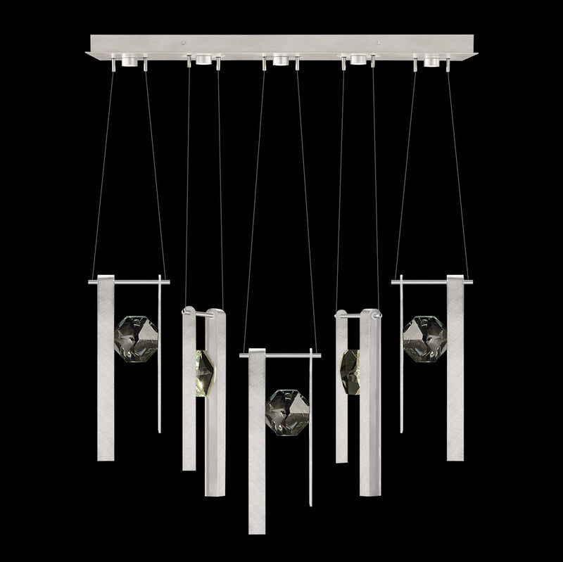 Fine Art 100006-1-33333 LED Linear Pendant, Silver