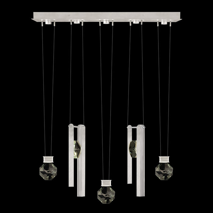 Fine Art 100006-1-33444 LED Linear Pendant, Silver