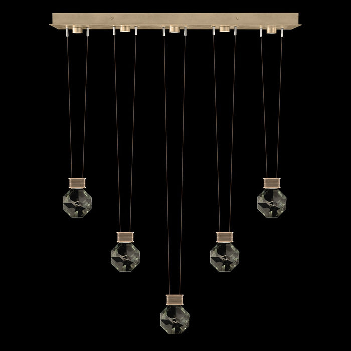 Fine Art 100006-3-44444 LED Linear Pendant, Bronze