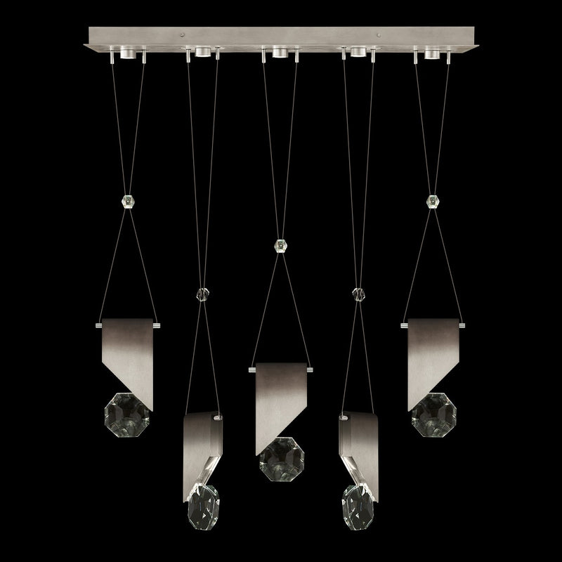 Fine Art 100006-4-11111 LED Linear Pendant, Silver