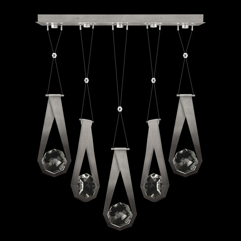 Fine Art 100006-4-22222 LED Linear Pendant, Silver