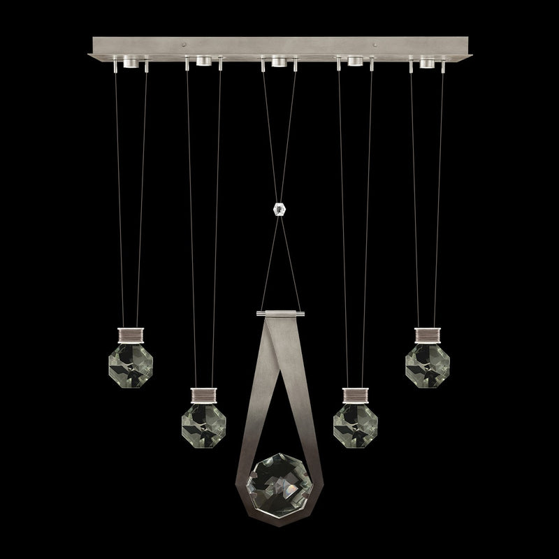 Fine Art 100006-4-24444 LED Linear Pendant, Silver