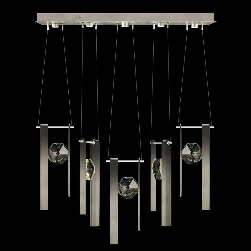 Fine Art 100006-4-33333 LED Linear Pendant, Silver