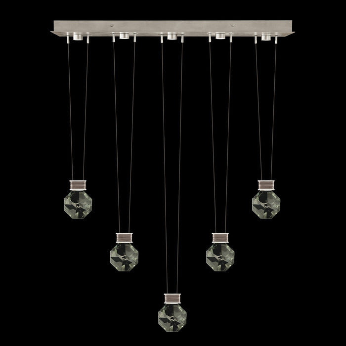 Fine Art 100006-4-44444 LED Linear Pendant, Silver