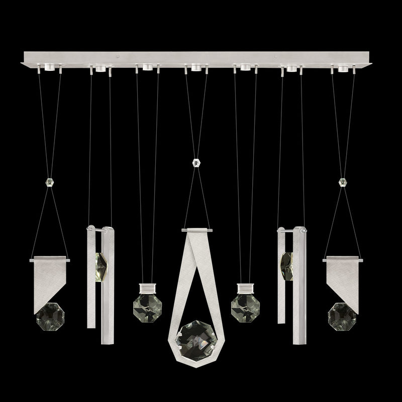 Fine Art 100007-1-1123344 LED Linear Pendant, Silver