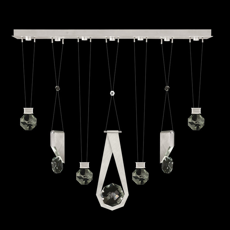 Fine Art 100007-1-1124444 LED Linear Pendant, Silver