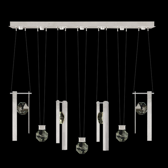 Fine Art 100007-1-3333444 LED Linear Pendant, Silver
